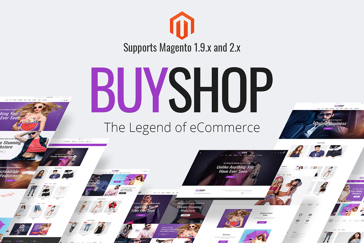 BuyShop - Premium Magento theme, a Websites & App Template by TonyTemplates (Photo 1 of 5)