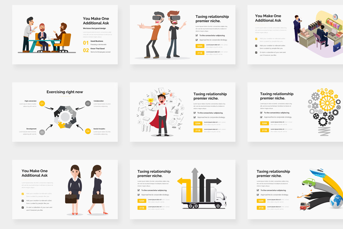 Agencify Pitch Deck Google Slide Tem, a Presentation Template by One Percent Studio (Photo 13 of 19)