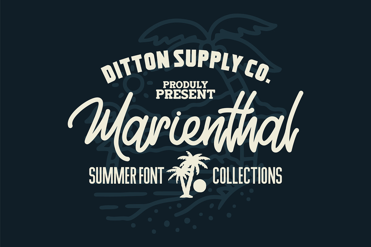 Marienthal Font Bundle + Extras!