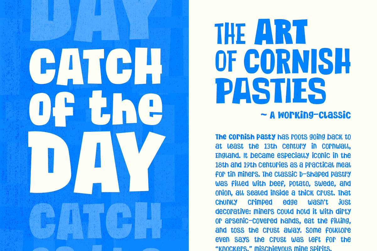 Chip Shop A Straight Cut Poster Font, a Sans Serif Font by Wingsart Studio (Photo 10 of 15)