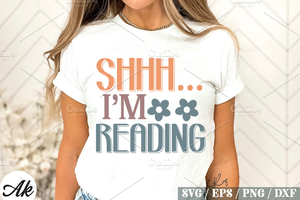 Book Lover Retro SVG Bundle ,Book, a Graphic by akazaddesign (Photo 12 of 13)