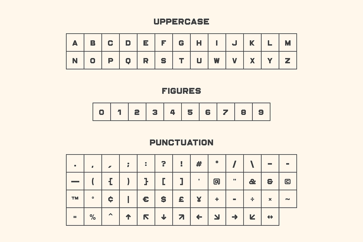 Feldspar Wide - Caps Display Font, a Sans Serif Font by Jacob Waites (Photo 3 of 6)