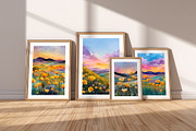 Golden Meadow Art Collection, a Decorative Illustration by Housui Patterns (Thumbnail 5 of 12)
