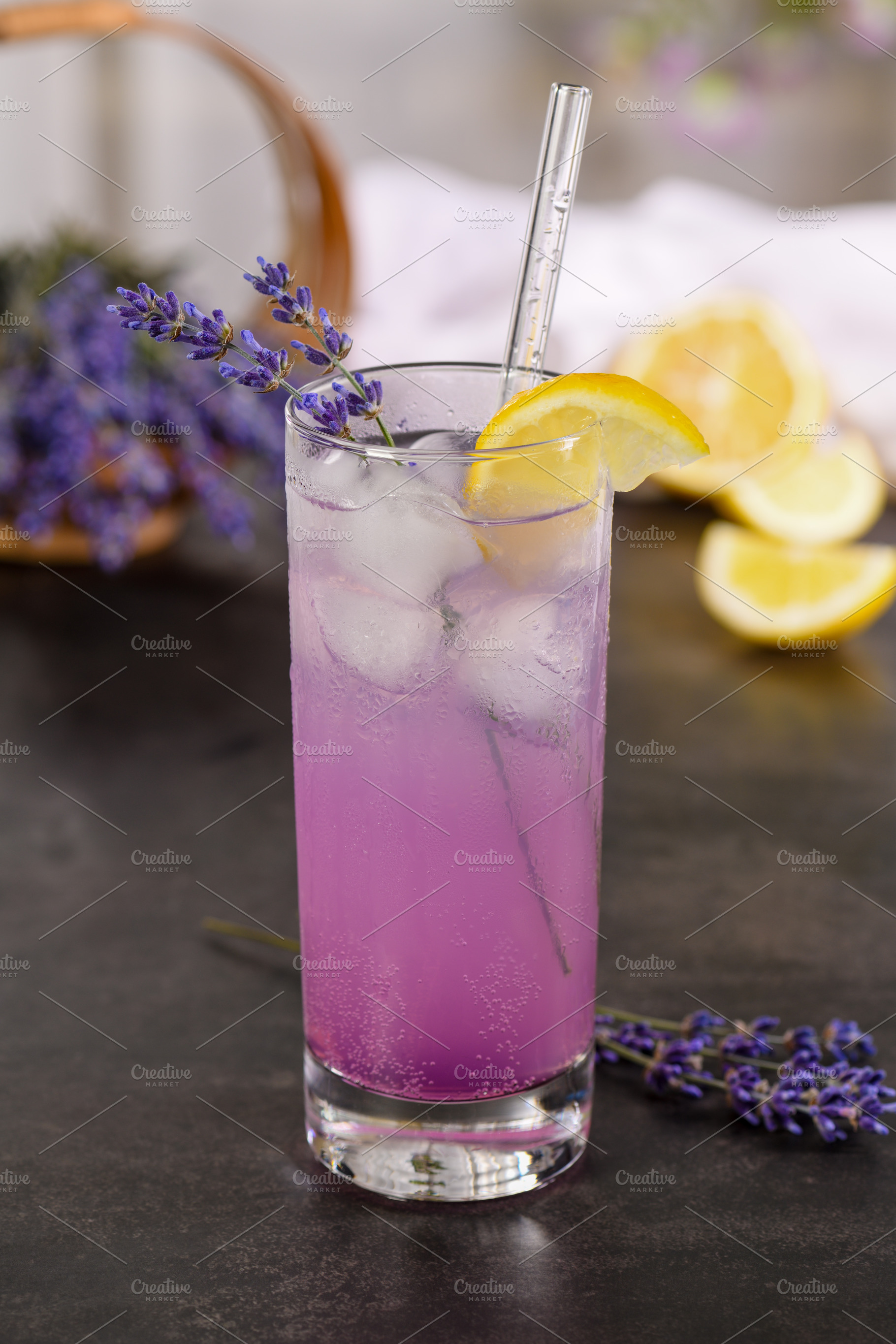 Homemade Lavender Lemonade, a Food & Drink Photo by Apolonia