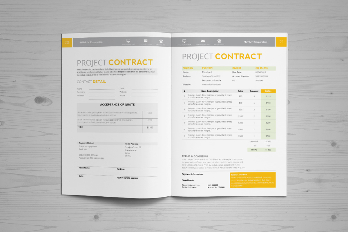 Jogja Simple Proposal Template, a Stationery Template by binangkit (Photo 12 of 12)