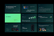 Blockchain Pitch Deck PowerPoint, a Presentation Template by Neermana (Thumbnail 2 of 4)