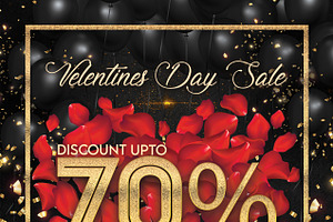 Valentines Day Sale Flyers