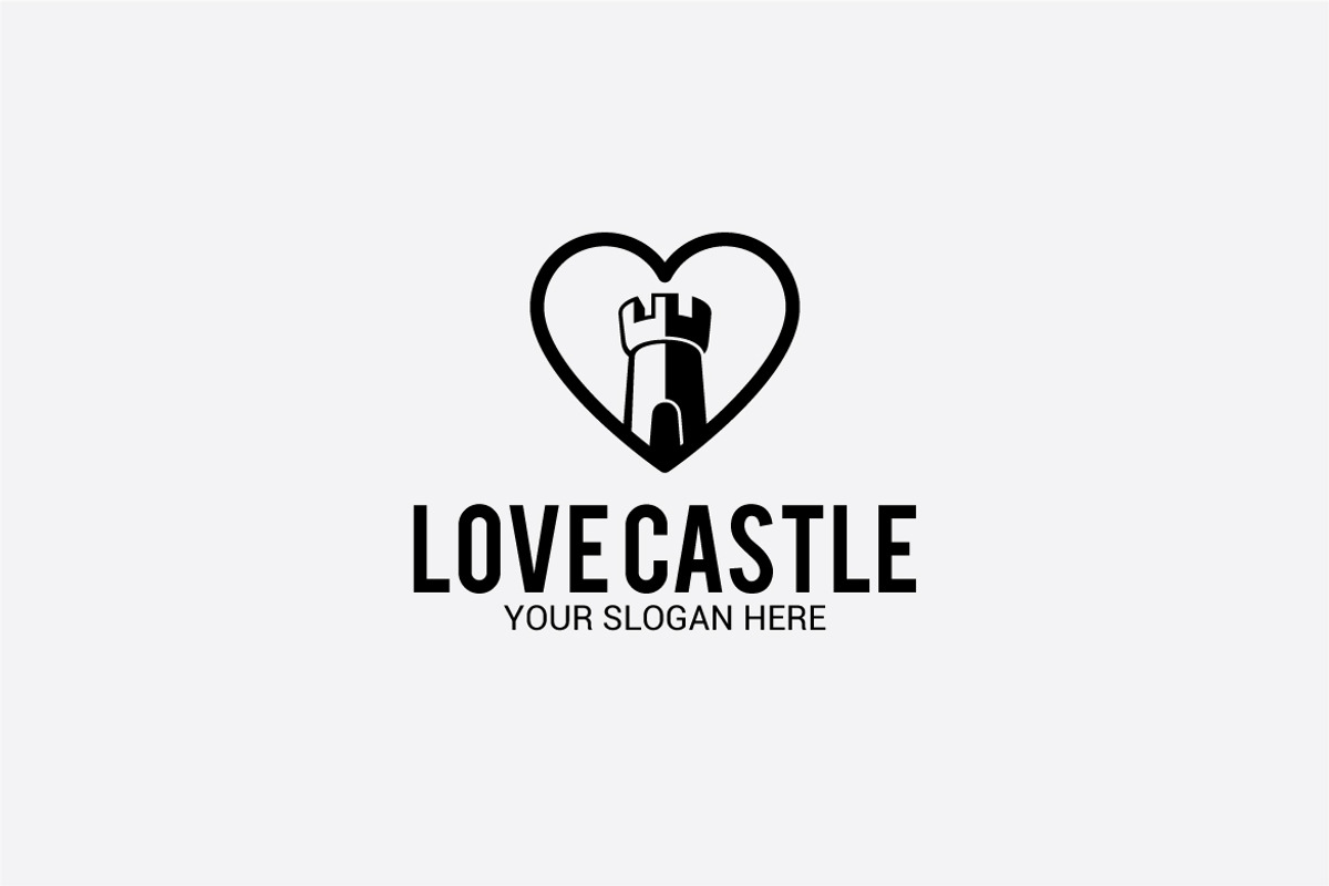 LOVE Castle, a Branding & Logo Template by shazi (Photo 1 of 3)
