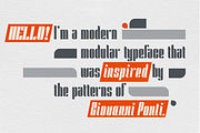 Ponti, a Sans Serif Font by Foundry73 (Thumbnail 6 of 7)