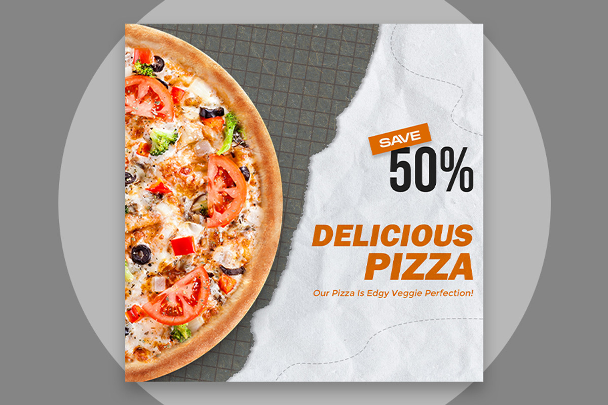Food Instagram Social Media Posts, a Social Media Template by Northfrom (Photo 2 of 3)