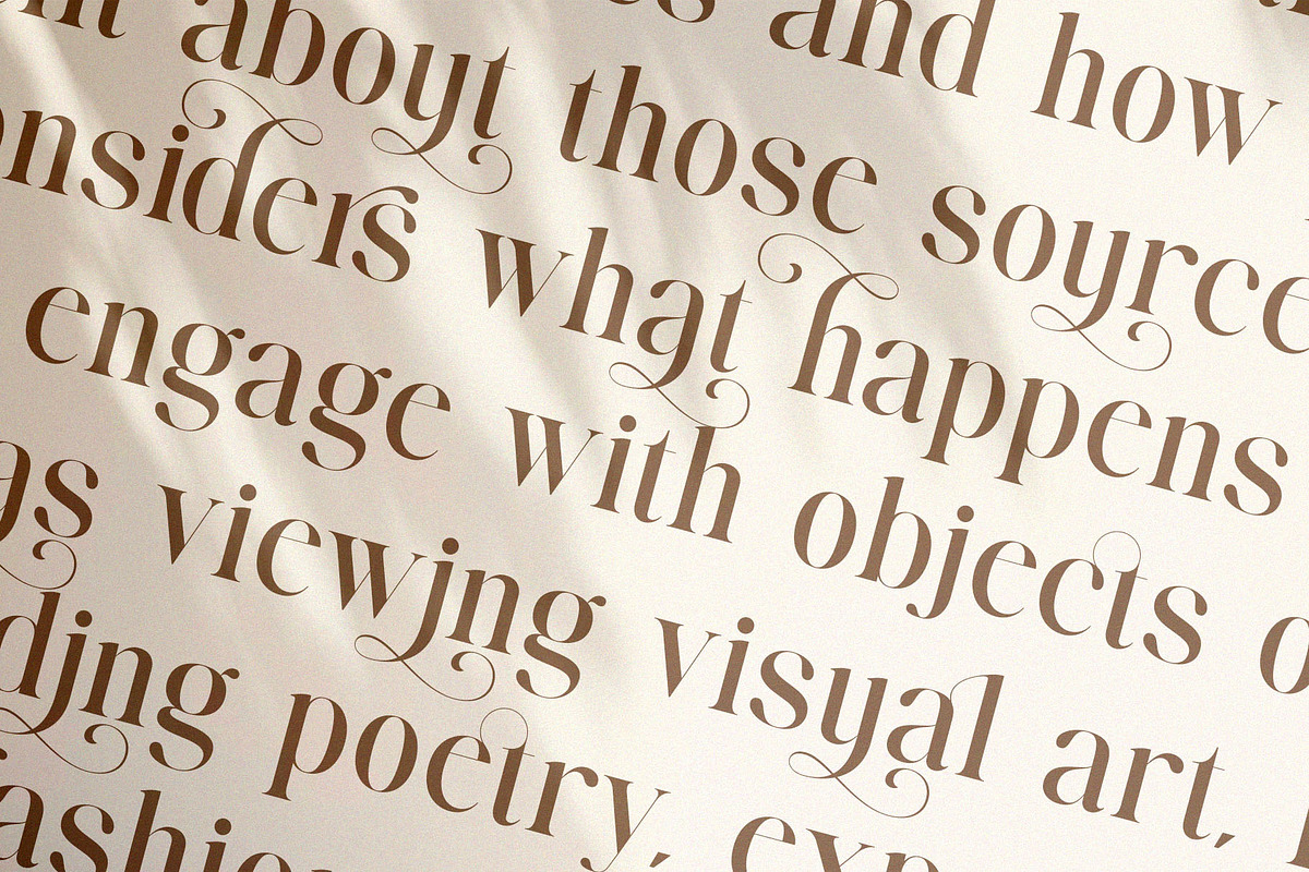 Salindra - Elegant Modern Serif Font, a Serif Font by Jimoji (Photo 4 of 7)