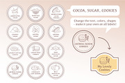 Vintage Kitchen Jar Labels, Icons, an Object Graphic by Lettering_Logo (Thumbnail 6 of 10)
