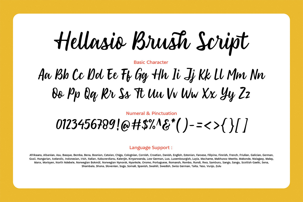 Hellasio - Brush Script Font, a Script Font by Wacaksara Co. (Photo 7 of 10)