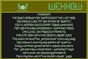 Rough and Raw font, a Font by weknow (Thumbnail 6 of 8)
