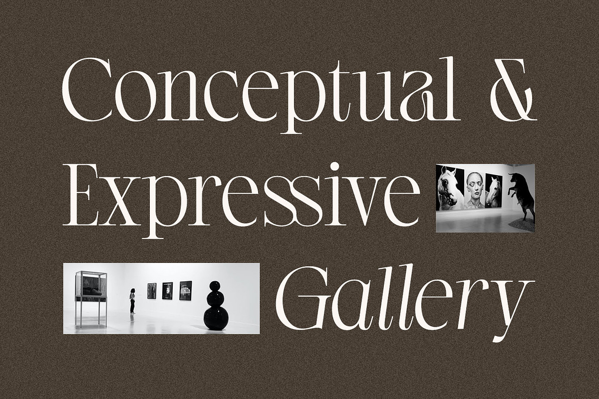 Regista Grande - Modern Serif Font, a Serif Font by Kulokale (Photo 2 of 12)