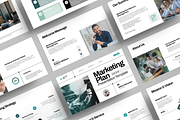 Marketing Plan Presentation Template, a Presentation Template by MightyDesign (Thumbnail 1 of 8)