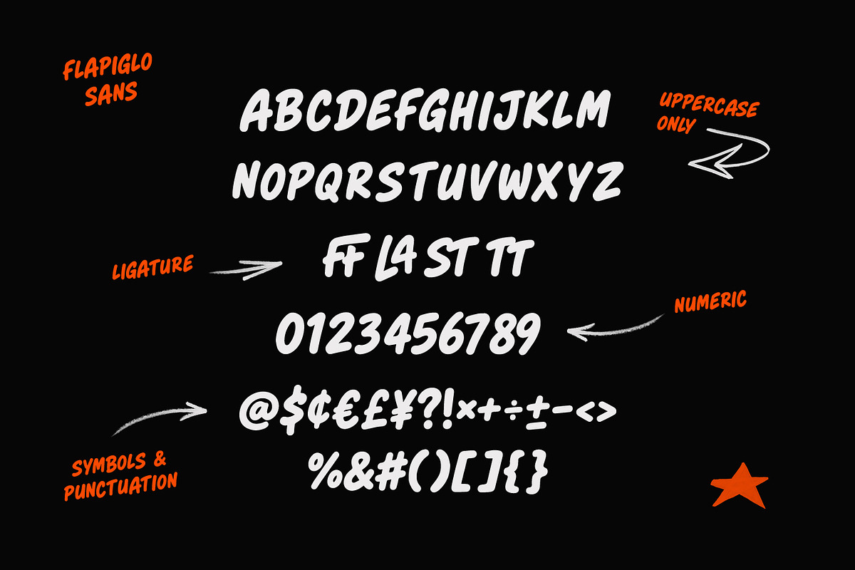 Flapiglo Sans Organic Rounded Font, a Sans Serif Font by Maulana Creative (Photo 6 of 7)