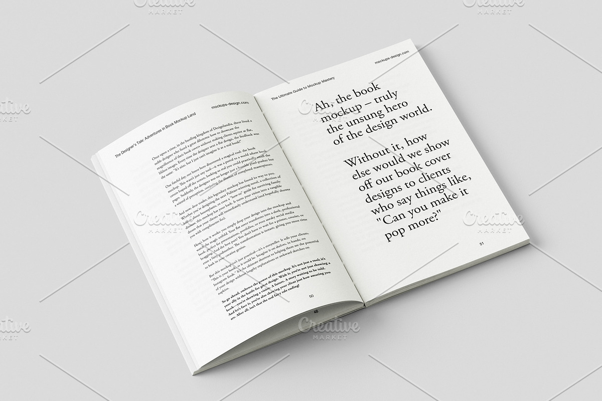 Minimalist book mockup 7 pdf files, a Books & Magazine Mockup by MOCKUPSDESIGN (Photo 7 of 7)