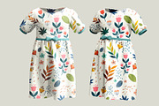 Kids dress mockup, an Advertising Mockup by PudraART (Thumbnail 6 of 6)