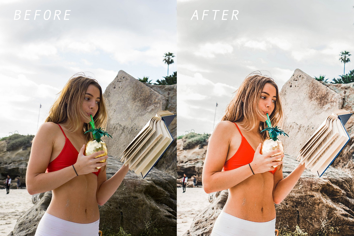 Desktop Lightroom Preset CALIFORNIA preview 3