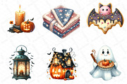 Cozy Halloween Sublimation Clipart, an Illustration by DreamPrint404 (Thumbnail 4 of 4)