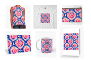 Tie dye shibori watercolor patterns, a Pattern Graphic by SketchArtStudio (Thumbnail 9 of 14)