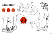 love story, a Person Illustration by Olillia (Thumbnail 3 of 10)