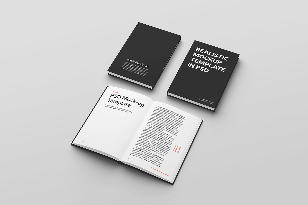 Hardcover Book Mockup, a Books & Magazine Mockup by Petr Stránský (Photo 7 of 8)