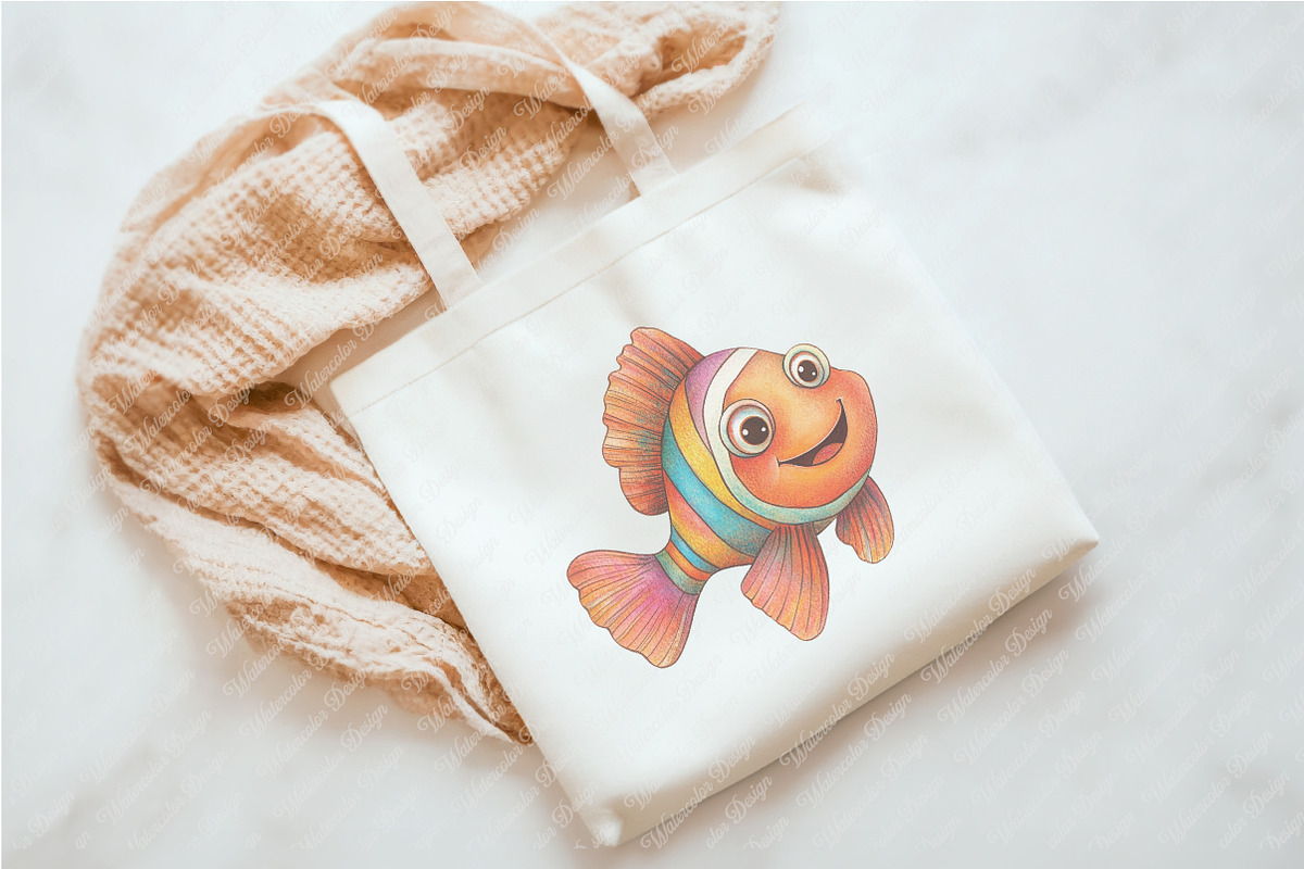 Ocean Clipart Bundle, an Illustration by Watercolor design (Photo 6 of 12)