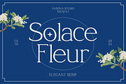 Solace Fleur – Elegant Serif Font, a Serif Font by Vadovastd (Thumbnail 1 of 6)