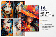 Beauty illustration poster, a Decorative Illustration by DamonYang's shop (Thumbnail 2 of 9)