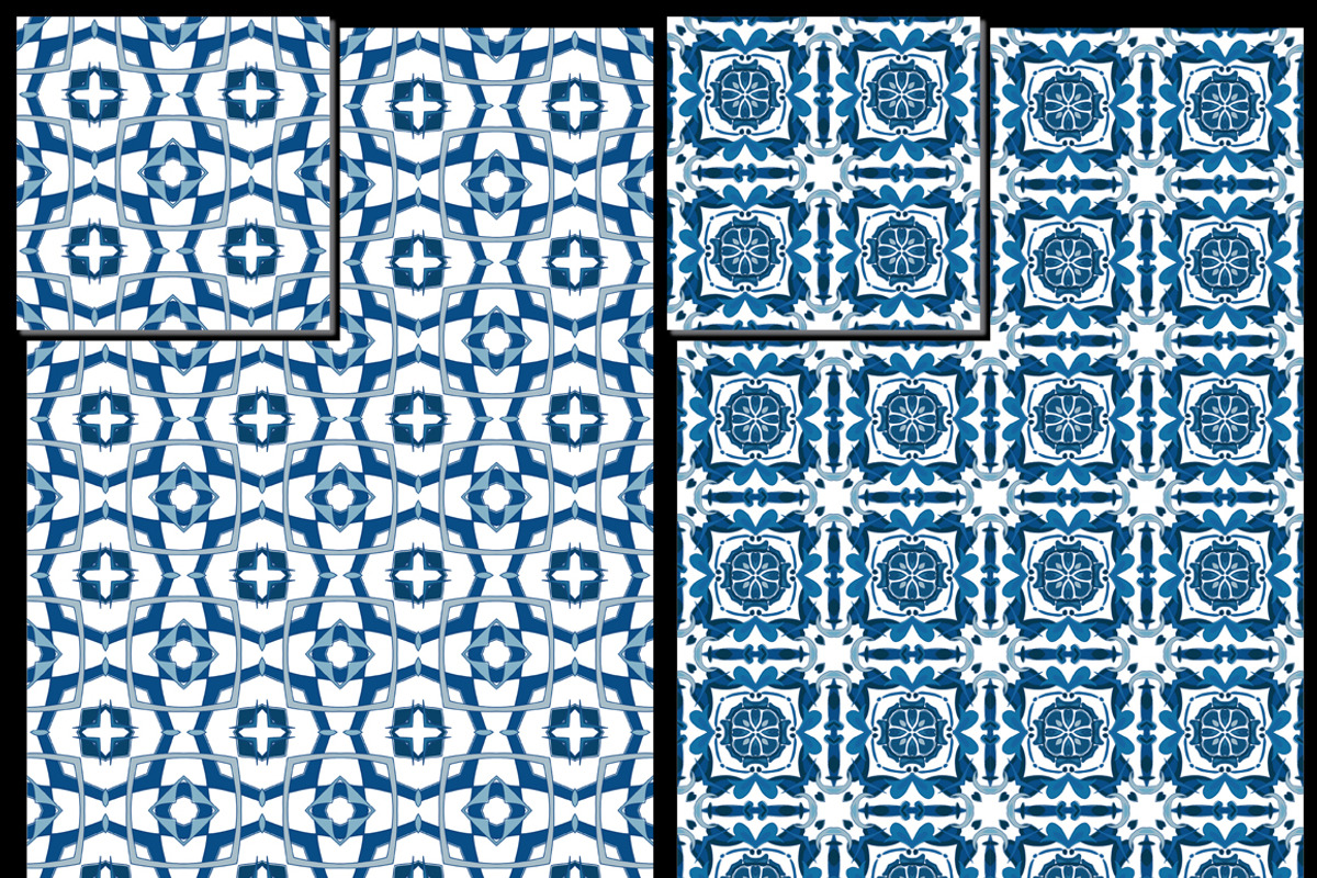 Set 111 - 6 Seamless Patterns, a Pattern Graphic by Little Bird (Photo 3 of 6)