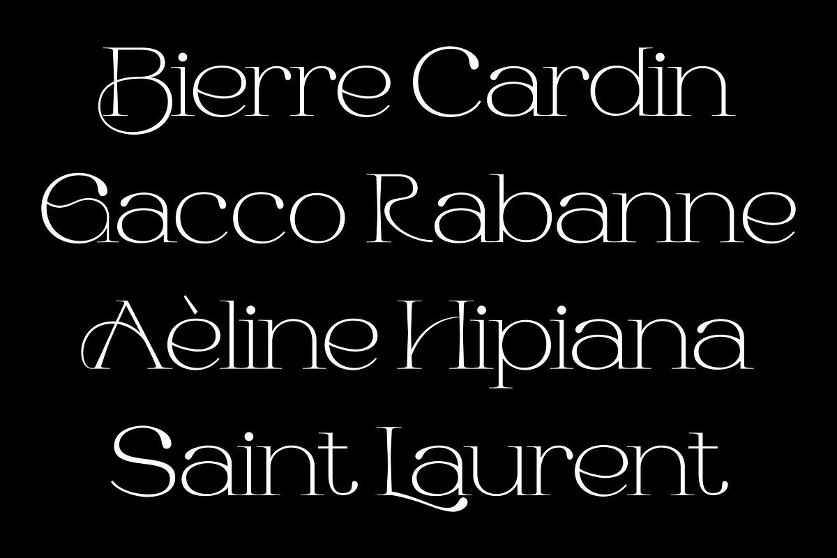 Habarac | Modern Elegant Serif Font, a Serif Font by Typoraith Co (Photo 6 of 15)
