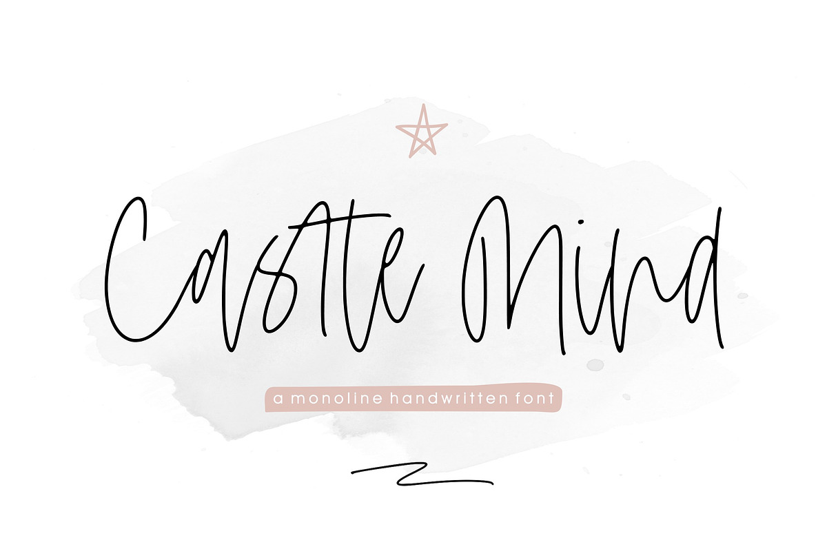 Castle Mind Handwritten Font, a Script Font by Letteralle Studios (Photo 1 of 10)