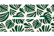 Green Palm Leaves, a Pattern Graphic by Nadezda (Thumbnail 2 of 3)