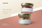 Glass Jars Mockup Set, a Cups & Container Mockup by Country4k (Thumbnail 3 of 4)