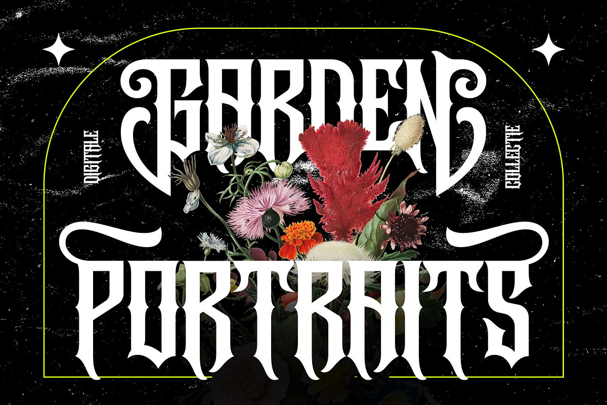 Underock - Blackletter Style, a Blackletter Font by Arterfak Project (Photo 3 of 11)