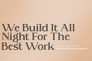 Acosta - Serif Font Family, a Serif Font by Zane Studio (Thumbnail 9 of 11)