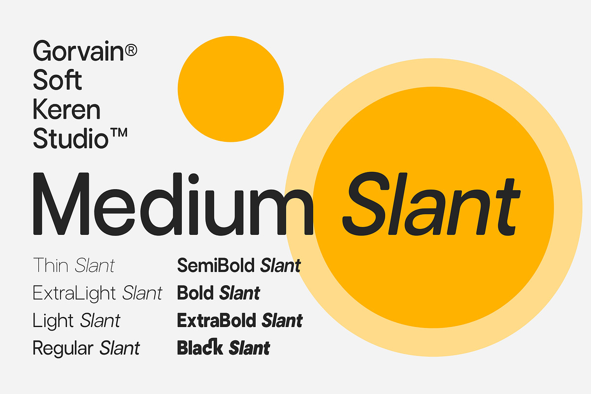 Gorvain Soft, a Sans Serif Font by Keren Studio (Photo 2 of 15)
