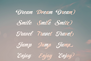 Hueman | Script Font, a Script Font by Creative Foundry (Thumbnail 3 of 8)