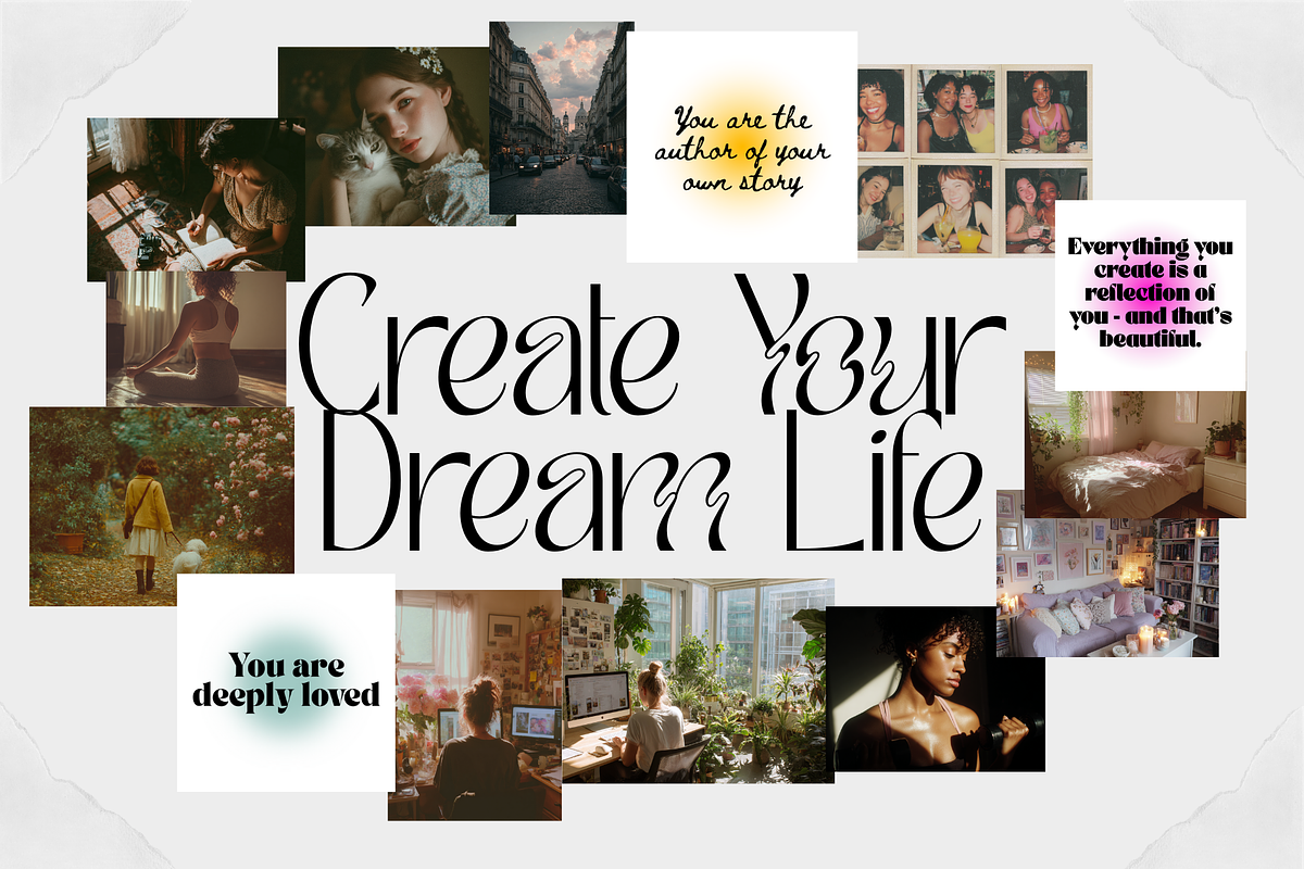 Vision Board Creator Kit, a Person Photo by Collage Cult (Photo 4 of 4)