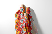 Patchwork Tropical Floral Pattern, a Pattern Graphic by StudioGlouna (Thumbnail 2 of 9)