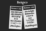 Benaco, a Sans Serif Font by Khoir (Thumbnail 7 of 17)