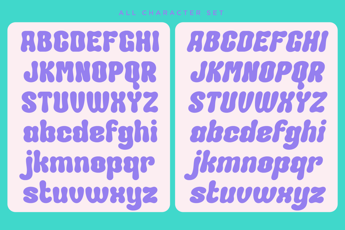Lakotha - Bubble Ligature Font, a Sans Serif Font by Say Studio (Photo 10 of 12)