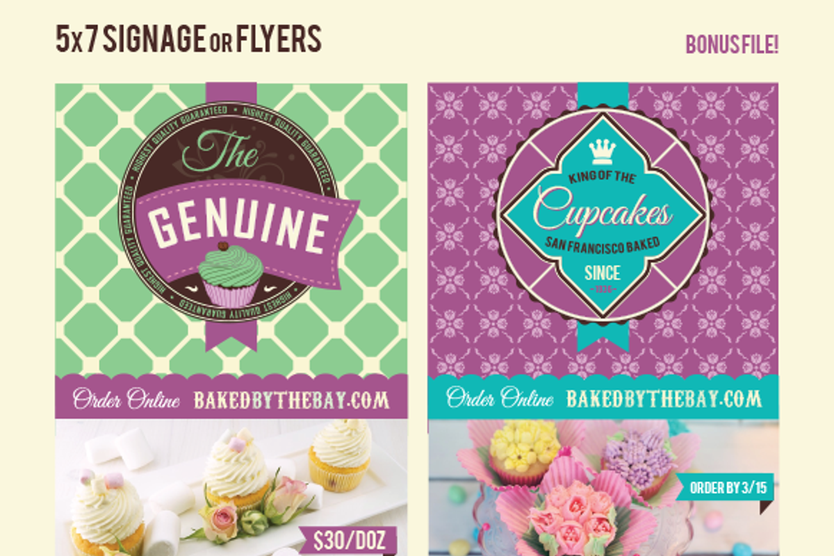 Sweet Treats Branding Elements, a Templates & Theme by Fresh ID (Photo 4 of 4)