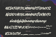 JUPITER BRUSH Font, a Font by Cameron Humphries (Thumbnail 9 of 9)