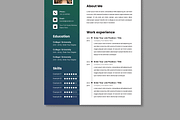 Resume Template Layout, a Resume Template by MightyDesign (Thumbnail 5 of 8)