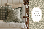 Oak & Acorn Autumn Patterns - Sage, a Pattern Graphic by Eclectic Anthology (Thumbnail 6 of 13)