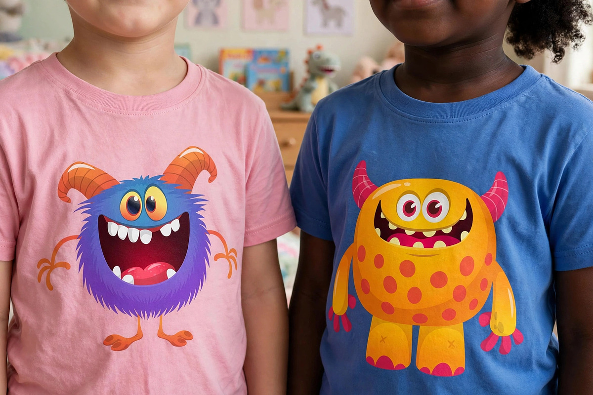 Choco Chompers - 6 Cute Monsters, a Decorative Illustration by D R A W K M A N (Photo 3 of 9)
