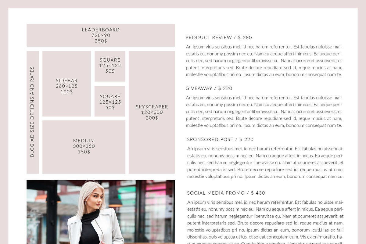 Media Kit - 5 Page, a Stationery Template by Eesome Design Studio (Photo 14 of 17)